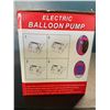 Image 2 : Lot of 1 Electric Balloon Pump - Brand New!
