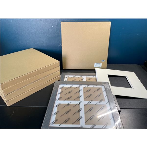 Lot of 4 Boxes of Photo Frames - 2 Per Pack/10 Total - Brand New!