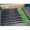 Image 1 : Lot of 1 12-Pack of 20-inch Carbon Crossbow Bolts - Brand New