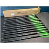 Image 1 : Lot of 1 12-Pack of 20-inch Carbon Crossbow Bolts - Brand New