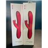Image 1 : Lot of 2 Rabbit-Style Vibrating Silicone Sex Toys for Women - Brand New!