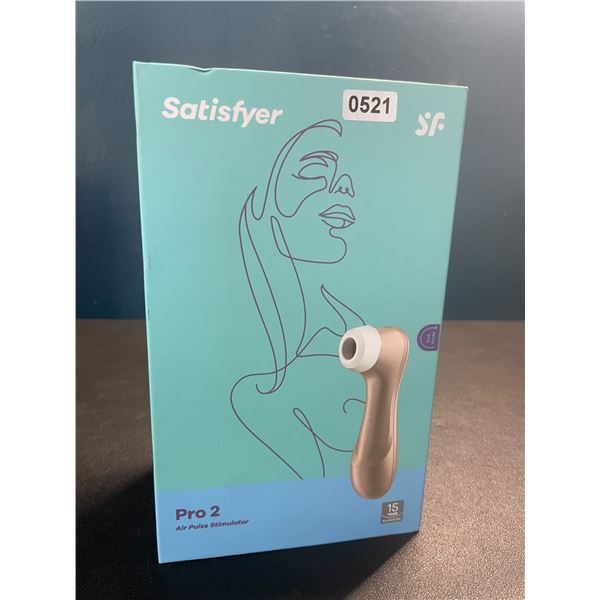 Lot of 1 Satisfyer Pro 2 - Air Pulse Vibrator/Clitoral Sex Toy - Brand New