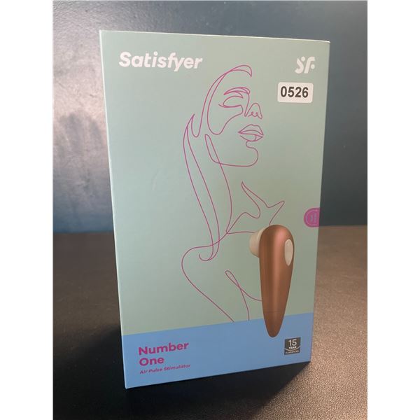 Lot of 1 Satisfyer "Number One" Air Pulse Stimulator/Clitoral Sex Toy - Brand New