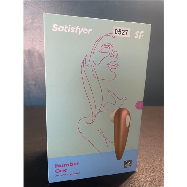 Lot of 1 Satisfyer "Number One" Air Pulse Stimulator/Clitoral Sex Toy - Brand New