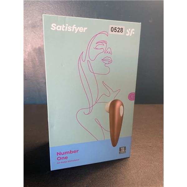 Lot of 1 Satisfyer "Number One" Air Pulse Stimulator/Clitoral Sex Toy - Brand New