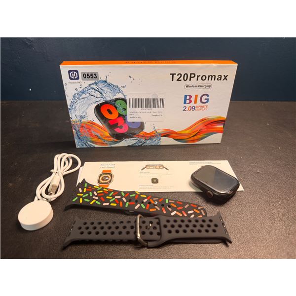 Lot of 1 T20 Pro Max Smart Watch - BRAND NEW!