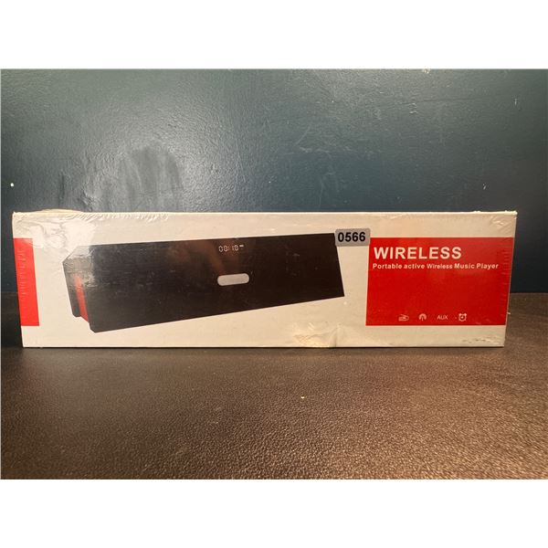 Lot of 1 Bluetooth Wireless Portable Speaker and Radio - Blue - BRAND NEW!