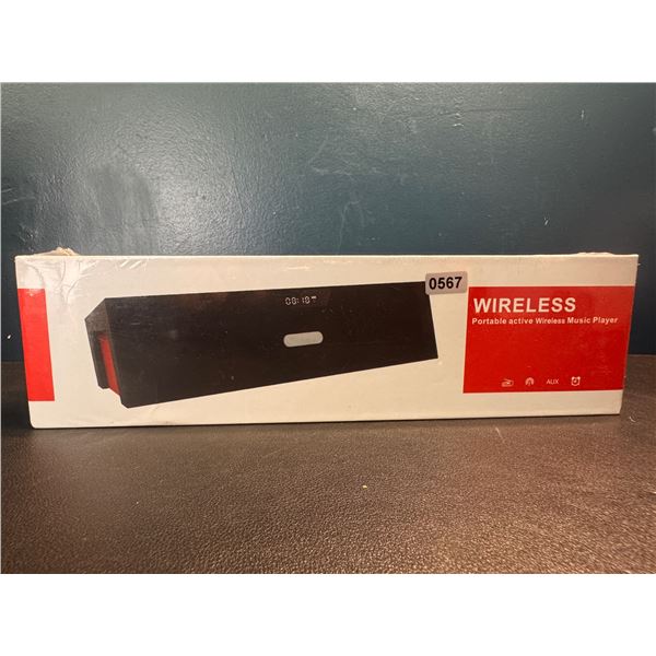 Lot of 1 Bluetooth Wireless Portable Speaker and Radio - Blue - BRAND NEW!