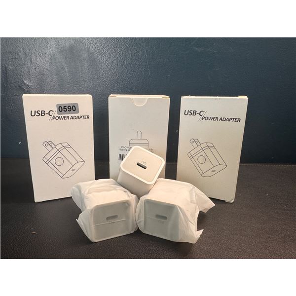 Lot of 3 Boxes of 3 USB Type C Charging Blocks