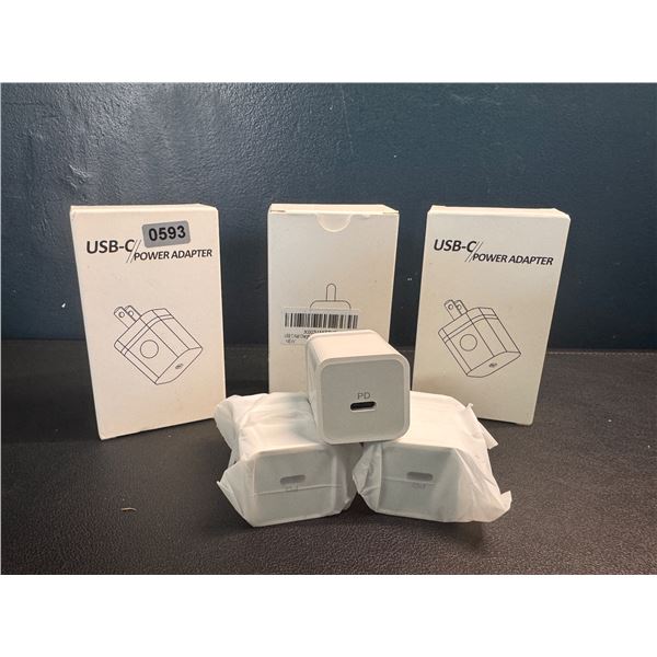 Lot of 3 Boxes of 3 USB Type C Charging Blocks