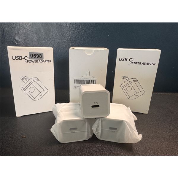 Lot of 3 Boxes of 3 USB Type C Charging Blocks