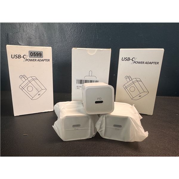 Lot of 3 Boxes of 3 USB Type C Charging Blocks