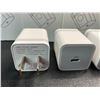 Image 2 : Lot of 4 Boxes of USB-C 20W Fast Charge Wall Blocks - 3 Per Box/12 Total - Brand New!