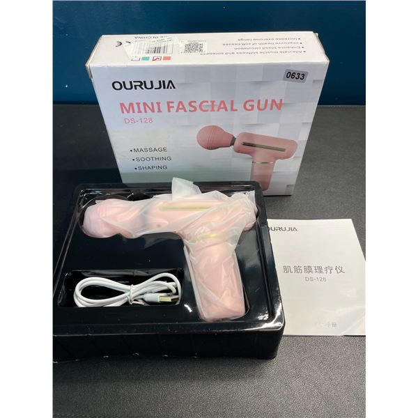 Lot of 1 Handheld Mini Massage Gun - Pink - Brand New!