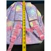Image 4 : Lot of 1 Kawaii/Cute Style Girls Backpack - Large 17 inch Size - Rainbow Design - Brand New!
