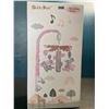 Image 1 : Lot of 1 Pink Elephant Baby Musical Mobile - New