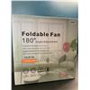 Image 1 : Lot of 1 Foldable Stand-Up Rechargeable Fan - Brand New!