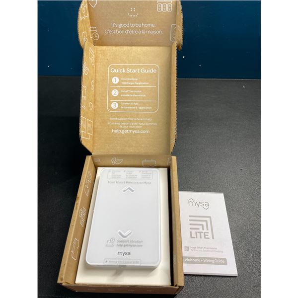 Lot of 1 Mysa Wifi Smart Thermometer for Electric Baseboard Heaters - Easy Install - Brand New!