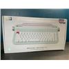 Image 1 : Lot of 1 Typewriter-Style Bluetooth/Cordless Keyboard - Mint Green - Brand New