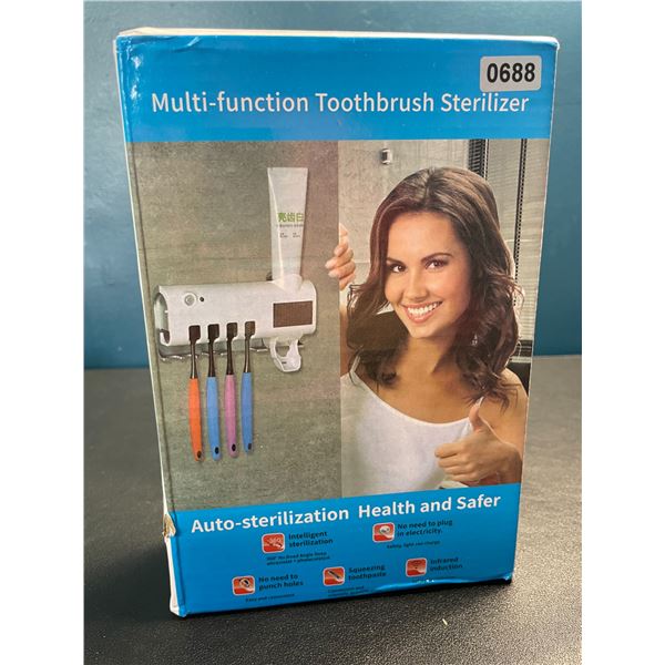 Lot of 1 Multi-Function Toothbrush Sanitizer - Brand New