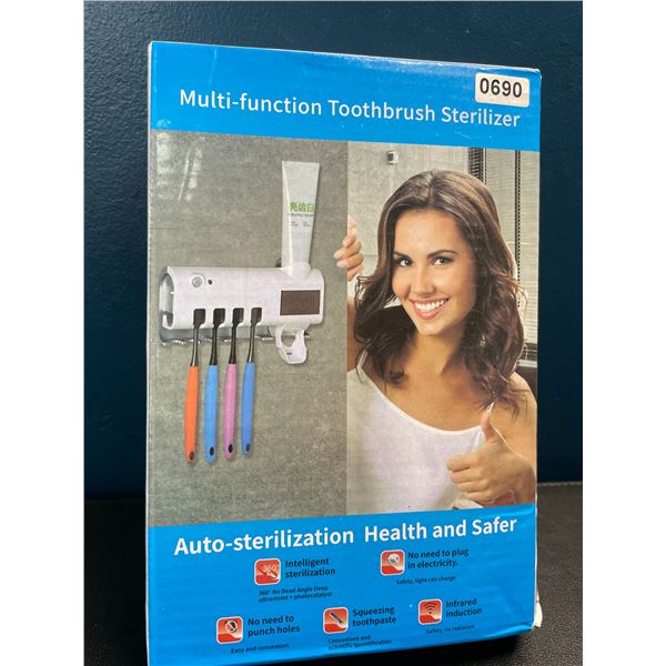 Lot of 1 Multi-Function Toothbrush Sanitizer - Brand New