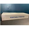 Image 3 : Lot of 1 Portable Bluetooth Printer - Inkless Printer for Travel w/ App Control - New Sealed!