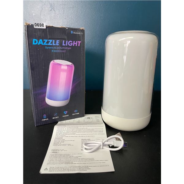 Lot of 1 Dynamic & Colorful RGB Bluetooth Smart Light w/ App Control - Brand New!