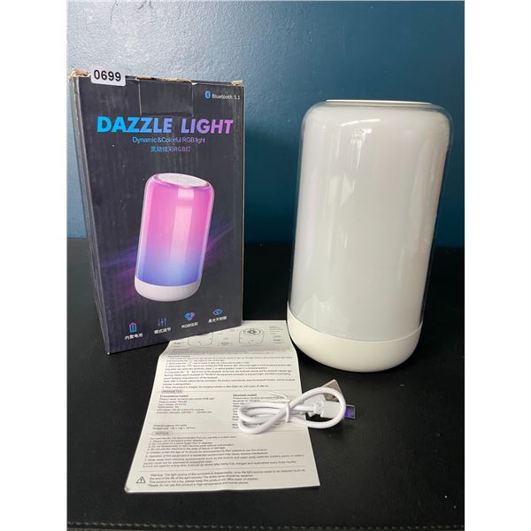 Lot of 1 Dynamic & Colorful RGB Bluetooth Smart Light w/ App Control - Brand New!