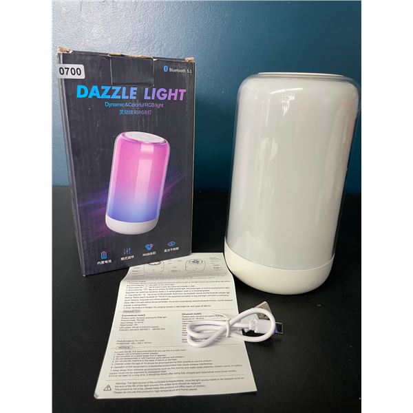 Lot of 1 Dynamic & Colorful RGB Bluetooth Smart Light w/ App Control - Brand New!