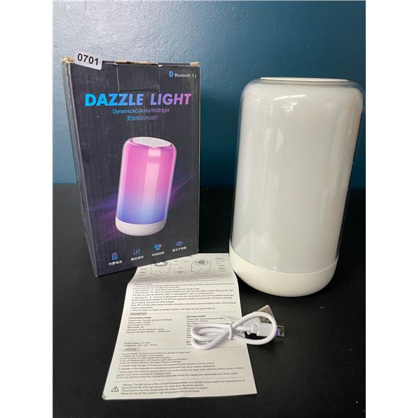 Lot of 1 Dynamic & Colorful RGB Bluetooth Smart Light w/ App Control - Brand New!