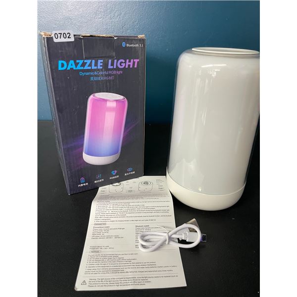Lot of 1 Dynamic & Colorful RGB Bluetooth Smart Light w/ App Control - Brand New!