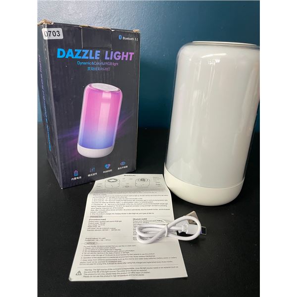 Lot of 1 Dynamic & Colorful RGB Bluetooth Smart Light w/ App Control - Brand New!