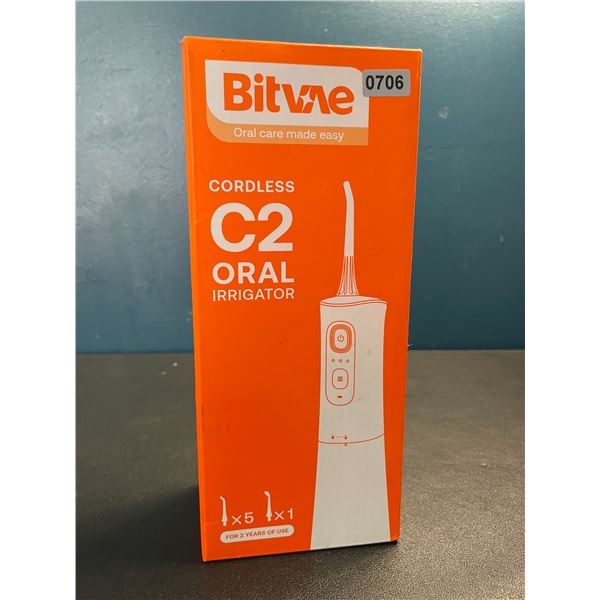 Lot of 1 Bitvae C2 Cordless Oral Irrigator/Water Flosser - New Sealed!