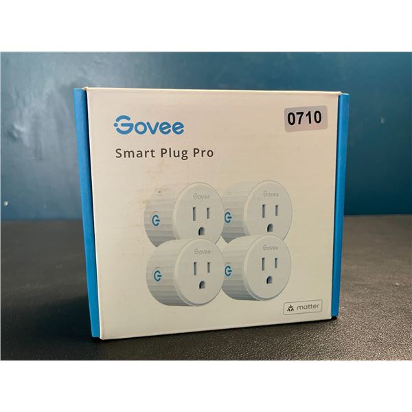 Lot of 1 Box of Govee Smart Plug Pro - 4 Pack Wifi Smart Plugs - Brand New!