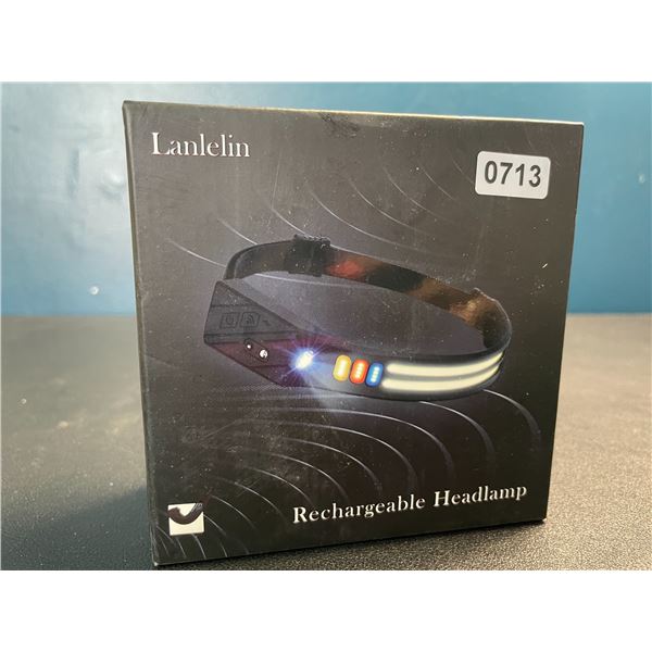 Lot of 1 Rechargeable Headlamp - Brand New
