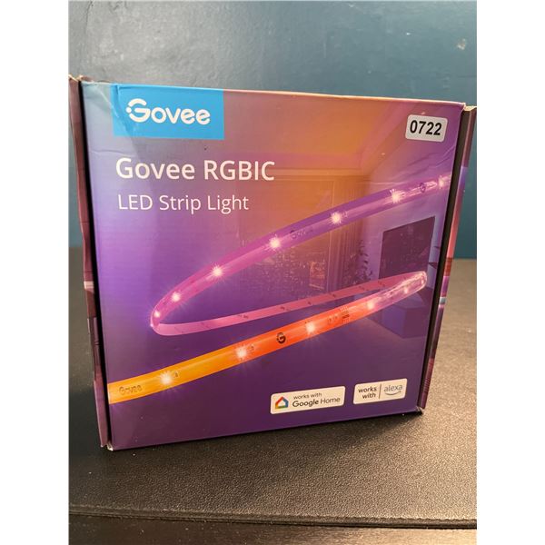 Lot of 1 Govee RGBIC Smart LED Strip Light Kit -16.4FT - NEW SEALED