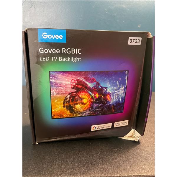 Lot of 1 Govee RGBIC LED TV Backlight Kit - Model H6168 - New Sealed!