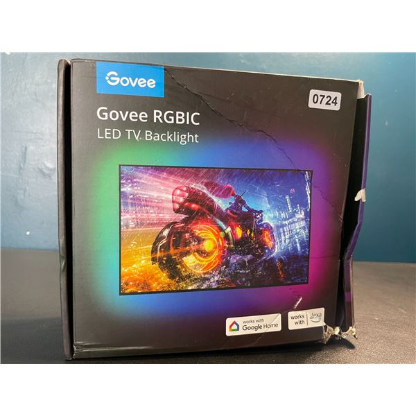 Lot of 1 Govee RGBIC LED TV Backlight Kit - Model H6168 - New Sealed!