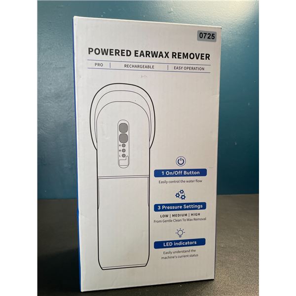 Lot of 1 Powered Rechargeable Earwax Remover Device - Brand New