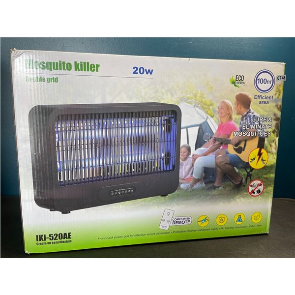 Lot of 1 Double Grid 20W Electric Bug Zapper/Mosquito Killer - Attracts & Eliminates Insects - NEW!
