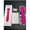 Image 1 : Lot of 1 Hot Pink Rechargeable Vibrator Sex Toy for Women - Brand New
