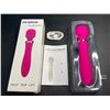 Image 1 : Lot of 1 Hot Pink Rechargeable Vibrator Sex Toy for Women - Brand New