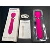 Image 1 : Lot of 1 Hot Pink Rechargeable Vibrator Sex Toy for Women - Brand New