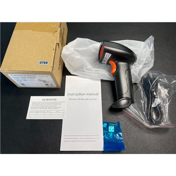 Lot of 1 Professional Barcode Scanner - Brand New