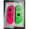 Image 2 : Lot of 1 Set of Joycons for Nintendo Switch - Pink/Green - Brand New!