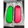 Image 3 : Lot of 1 Set of Joycons for Nintendo Switch - Pink/Green - Brand New!