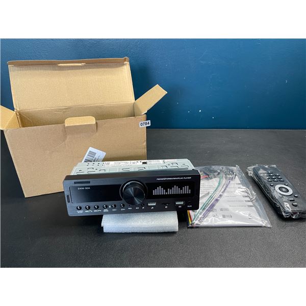 Lot of 1 Bluetooth Car Stereo/Single Din Deck - Shallow Mount Car Stereo - Brand New