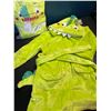 Image 2 : Lot of 2 Fuzzy Dinosaur Toddler House Coats - Size 2T-3T - Brand New