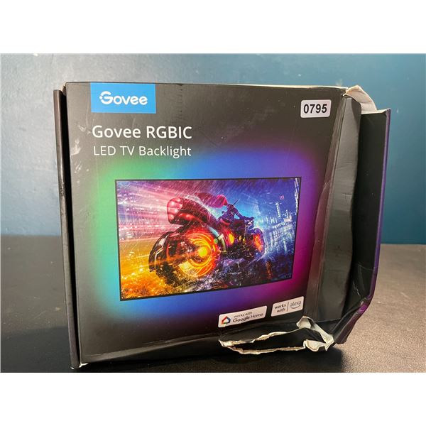 Lot of 1 Govee RGBIC LED TV Backlight Kit - Model H6168 - New Sealed!