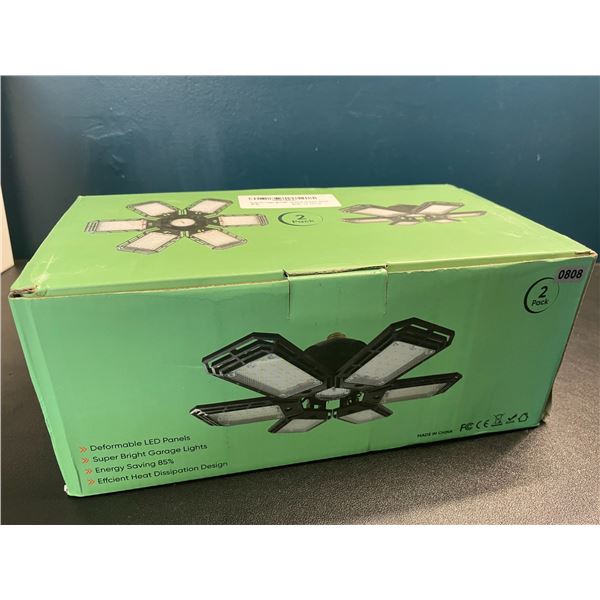 Lot of 1 2pack of LED Deformable Garage Lights - Brand New!